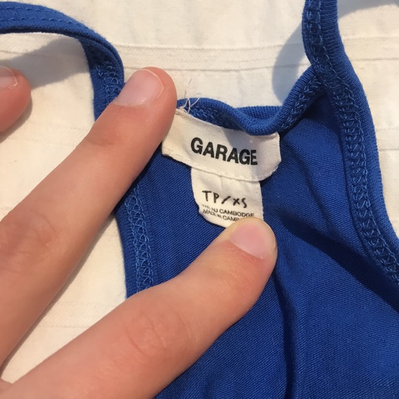 Garage Blue Camisole XSmall - Picture 3 of 3